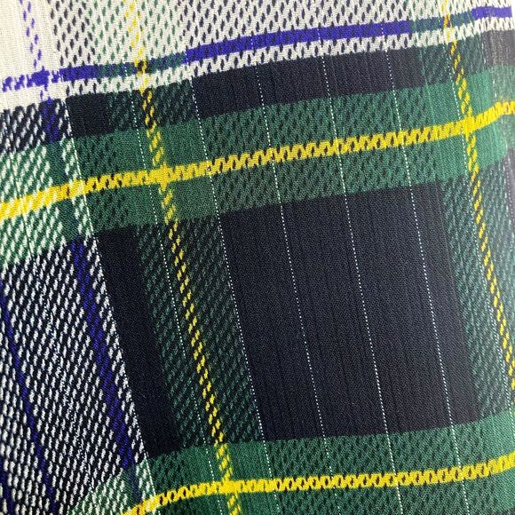 J.Crew Stewart Tartan Halter Tie-Back Chiffon Blouse 14 - Picture 12 of 16